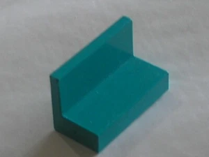 LEGO Teal - Dark Turquoise Panel Ref 4865 / Set 4723 3142 4990 - Imagen 1 de 1