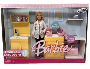 Barbie I Can Be A Baby Doctor NRFB Pediatrician Toys R Us Exclusive