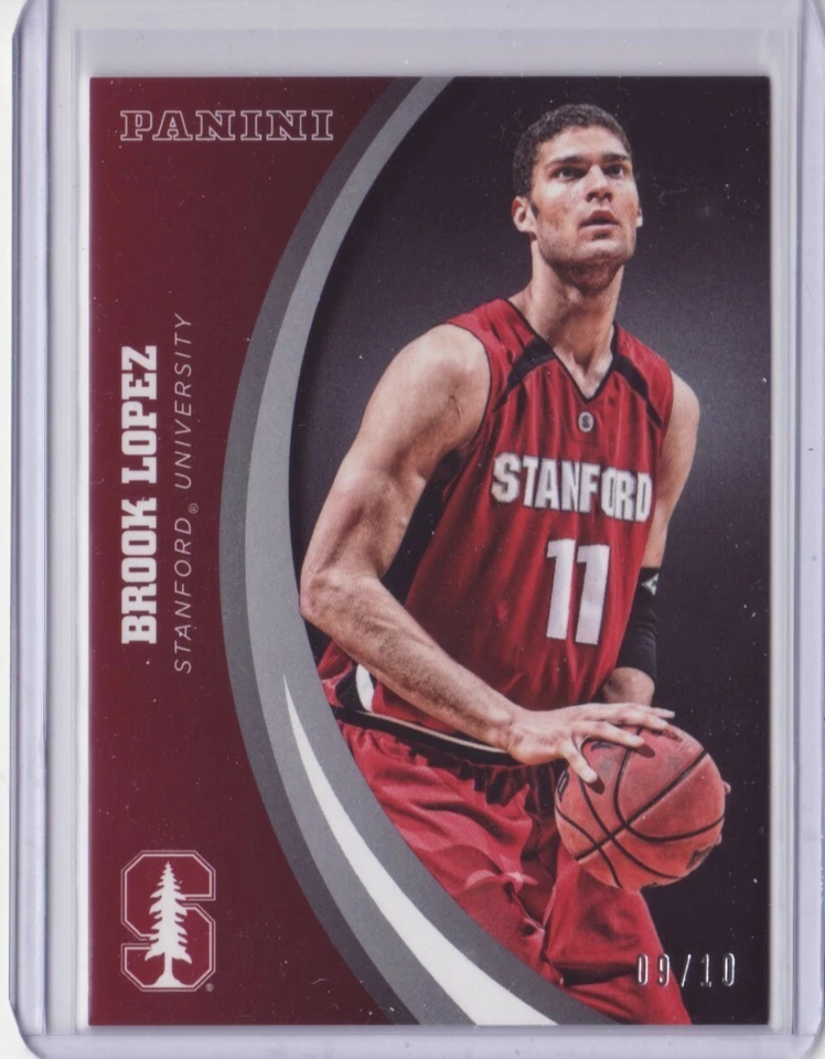 2015 Panini Collegiate Stanford Black #22 Brook Lopez 09/10 - Flat S/H Foto 1 de 1