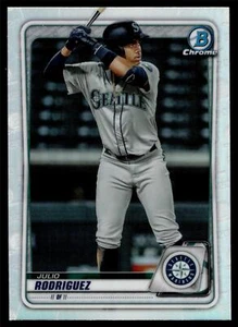 2020 BOWMAN ZUG CHROM REFRAKTOR JULIO RODRIGUEZ MARINERS BD-188 - Bild 1 von 2