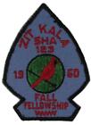 Zit-Kala-Sha Lodge 123 Old Kentucky Home Ky 1960 Fall Fellowship (Oax2031)