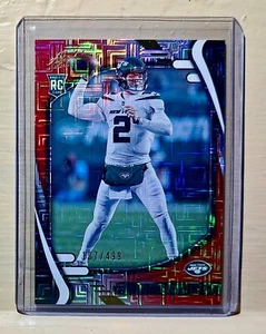 Zach Wilson 2021 Panini NFL Absolute Red Squares #102 Rookie Card Jets #107/499  - Picture 1 of 2