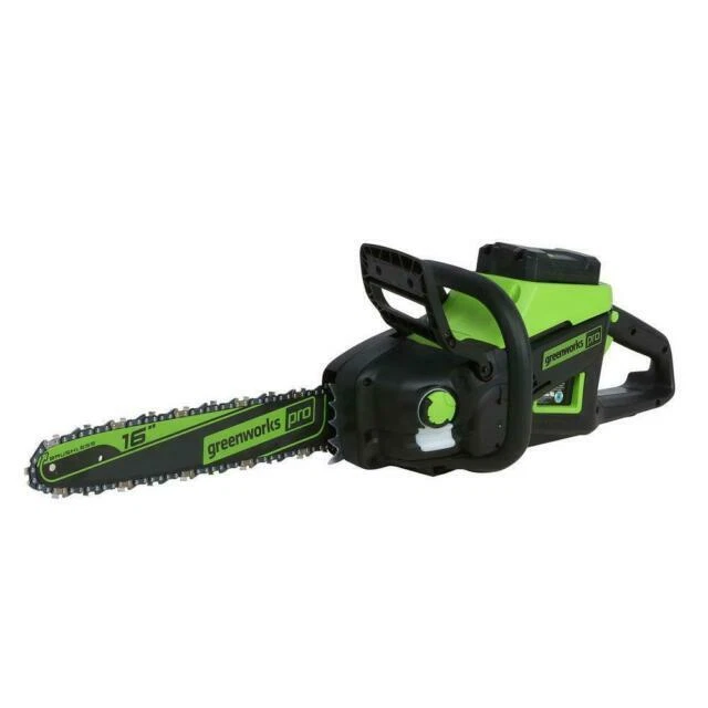 GreenWorks Pro 60V Cordless Chainsaw - Green (CS60L02)