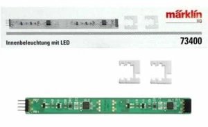 NEW MARKLIN 73400 HO CALIBRE ESTÁNDAR KIT DE ILUMINACIÓN INTERIOR LEDs - Imagen 1 de 1
