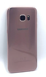 Samsung Galaxy S7 edge SM-G930F 32GB Pink Gold Unlocked (Untested ) For Parts - Picture 1 of 8