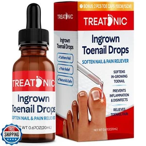 Treatonic Ingrown Toenail Treatment - Ingrown Toenail Pain Reliever and Softe - Picture 1 of 5