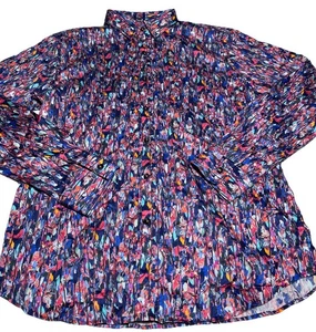 Robert Graham Button Up Hemd Herren Gr. L Tailored Fit Mehrfarbig Blumenmuster - Bild 1 von 11