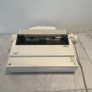 Vintage Apple Image Writer II Printer A9M0310 POWERS ON UNTESTED — NO ERROR - Photo 1/14