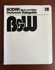 Kodak B&W Darkroom Dataguide Spiral Book 6th Edition 1979 R-20