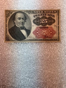 $.25 fractional bank note 5th series￼ - Picture 1 of 2
