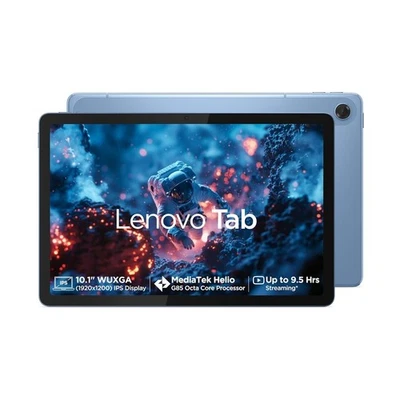 Lenovo Tab |10.1 Inch Display | Wi-Fi Only| 4 GB RAM+64 GB ROM Android 14 | Blue - Image 1 of 4