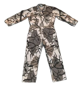 VTG Cabela's Predator Hunting Coveralls Mens M Camouflage RARE Zip Suit USA - Picture 1 of 23