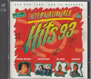 Internationale Hits 93 2CD:U2,LOFT,D. BOWIE,SNAP,SWV,ALBAN,2 UNLIMITED,TAKE THAT - Bild 1 von 8