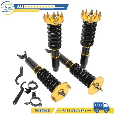Coilover Suspension Kit For Honda Prelude 1992-2001 Struts Adjustable Height - Image 1 of 4