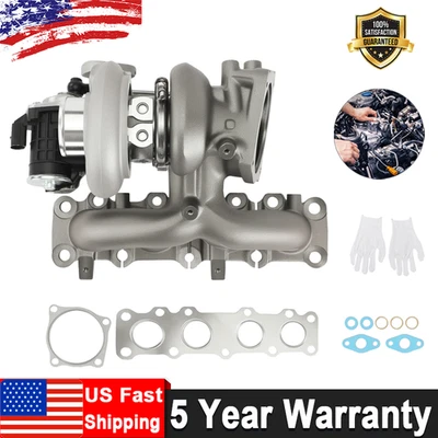 Turbo Turbocharger For 2015-2021 Hyundai Sonata Santa Fe Kia Optima Sportage USA - Imagem 1 de 4