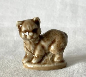 Vintage Wade Whimsies Porzellan Keramik KATZE / KÄTZCHEN Ornament Figur #22-892 - Bild 1 von 9