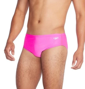 Speedo Endurance Hot Pink Solid One Swim Brief Hot Pink 28 Extra Small XS - Picture 1 of 3