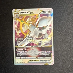 Pokemon TCG Arceus VSTAR 123/172 Swsh09: Brilliant Stars Holo - Picture 1 of 2