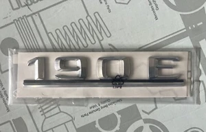 Typenzeichen Typenschild Schriftzug Emblem Mercedes 190E 190 E 2.3 16 W201 W 201 - Bild 1 von 2
