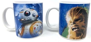 Juego de 2 tazas de cerámica coleccionables de la galería Chewbacca de Star Wars BB-8 - Imagen 1 de 2