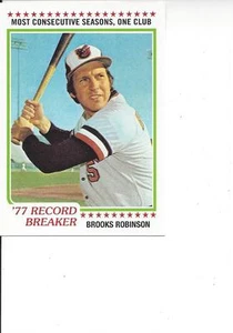 2016 Topps Series 2 Berger's Best Brooks Robinson Baltimore Orioles - Picture 1 of 1