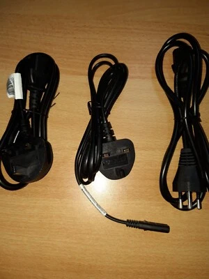 3 Stk Kabel Schweiz PC Netzkabel Stromkabel Kaltgerätestecker Monitor Drucker PC - Bild 1 von 3