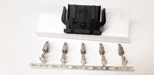 Stecker Gehäuse hoising 5 polig VW 893 971 635 893971635 & 5 Kontakte 2,8 - Bild 1 von 2
