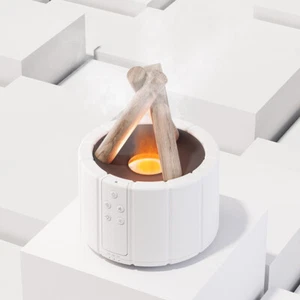 Simulated Flame Aromatherapy Campfire Diffuser - Picture 1 of 9