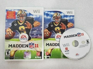 Videojuego de fútbol americano Madden NFL 11 Nintendo Wii 2010 Wii - Imagen 1 de 2