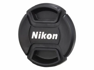 Tapa de lente NIKON LC-72 para rosca de filtro 72 mm estilo pellizco central (Stock del Reino Unido) BNIP   - Imagen 1 de 12