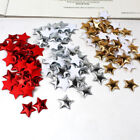 100Pcs Stars for Christmas Party Decor Foam Fabric Stars DIY Scrapbook Cards