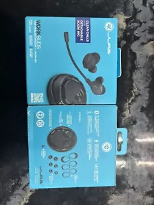 JLab Work Buds True Wireless Earbud Detachable Noise Canceling Boom MAKE OFFER - Picture 1 of 2