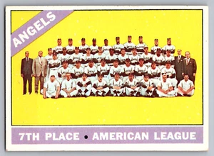 1966 TOPPS #131 CALIFORNIA ANGELS TEAM CARD - Picture 1 of 3