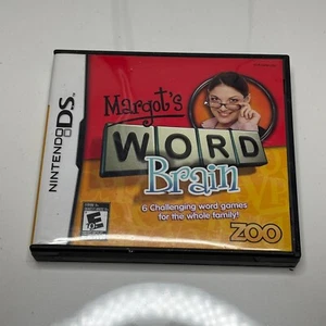 Nintendo DS Margot's Word Brain - Complete in Box w/ Manual - Picture 1 of 3
