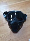 Full Face Mask & Goggles Mouth Filter Motorcycle Motorbike Open/Half Face Helmet