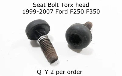 Herrajes de montaje Seat Bolt Torx 1999-2010 Ford F250 F350 Super Duty Foto 1 de 4