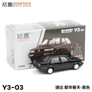 Coche modelo diecast negro XCARTOYS 1:64 Jetta Urban Spring - Imagen 1 de 5