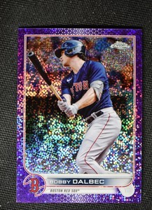 2022 Topps Chrome Base Purple Speckle #51 Bobby Dalbec /299 - Boston Red Sox