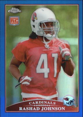 2009 Topps Chrome #TC201 Rashad Johnson RC - NM-MT - Image 1 of 2