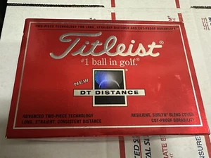 Titleist DT Distance Golf Balls - Picture 1 of 4