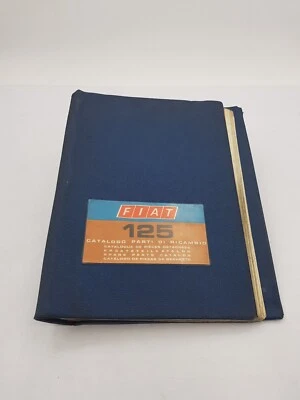 Manuale officina catalogo generale delle parti di ricambio Fiat 125 edizione '67 - Immagine 1 di 4
