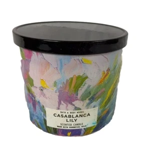 Bath and Body Works | Casablanca Lily | 3 Docht Kerze | Nagelneu und Rarität - Bild 1 von 4