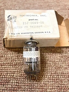 Telefunken ECC82 12AU7 Textronic smooth Plates NOS Tested Balanced - Picture 1 of 8