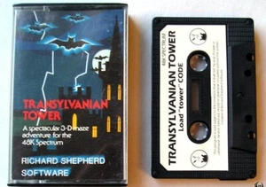 Sinclair ZX Spectrum 48K Spiel - TRANSYLVANIAN TOWER - Richard Shepherd - getestet - Bild 1 von 1