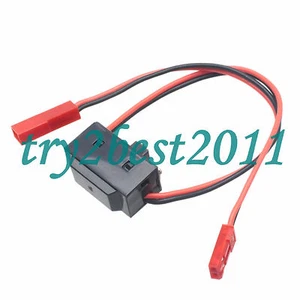 RC LED Accessory Switch W/ JST F and JST M Connector Quadcopter Plane Truck Car - Picture 1 of 1