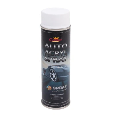 1K Autolack CC Felgenlack Weiß Matt 500ml Spray Spraylack Acryllack  - Bild 1 von 3