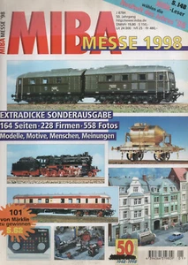 Auswahl: MIBA-DIE EISENBAHN IM MODELL-Jg. 1998-Gleisbau-Modellbau-Lokomotiven - Picture 1 of 13