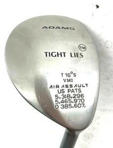 Adams Tight Lies T 16° S 3 Fairway Wood. RH, Regular Graphite, Og Grip - Picture 1 of 9