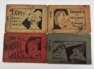 Lot 4 1930er TIJUANA BIBEL Schneewittchen Dopey Grumpy Bashful Happy Comic RISKANT - Bild 1 von 10