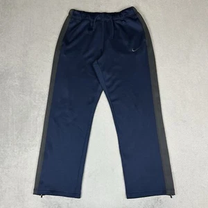 Nike Jogginghose Herren Größe Large weites Bein Baggy Jogger Therma Fit dunkelblau grau - Bild 1 von 13